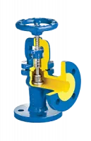 Клапан запорный угловой Zetkama 216