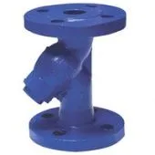 Фильтр сетчатый чугунный фланцевый АДЛ IS16, со сливной пробкой