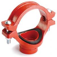 Хомут муфтовый седёлка (89mm), диаметр 100 мм, переход на 80 мм