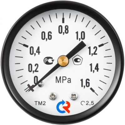 Манометр с электроконтактной приставкой, тип ТМ серия 10, подключение снизу, Росма В Краснокамске