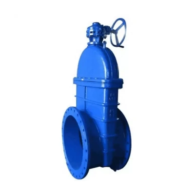 Задвижка чугун 30ч539р аналог МЗВ обрезиненный клин c гайкой Ду 800 Ру10/16 Тмакс=120C фл с редуктором В Краснокамске