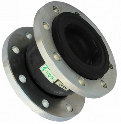 Компенсатор резиновый Tecofi DI 7240N  Ду32-600 Ру16, фланцевый, уплотнение - EPDM/нитрил В Краснокамске