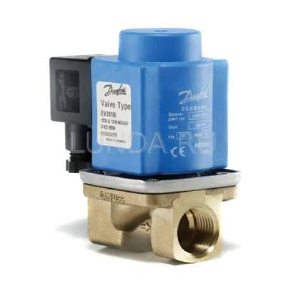 Клапан соленоидный EV251B с принудительным подъемом, c катушкой, Danfoss В Краснокамске