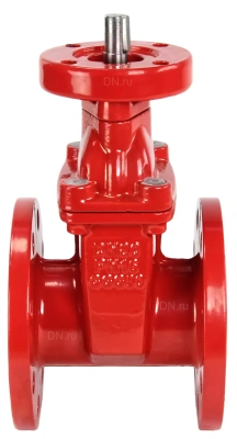 Задвижка шиберная дн.ру GGG40-SS304-NBR-2W-ISO Ру10 с голым штоком и невыдвижным шпинделем В Краснокамске