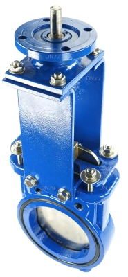 Задвижка шиберная дн.ру GGG40-SS304-NBR-2W-ISO Ру10 с голым штоком и невыдвижным шпинделем В Краснокамске