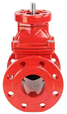 Задвижка шиберная дн.ру GGG40-SS304-NBR-2W-ISO Ру10 с голым штоком и невыдвижным шпинделем В Краснокамске