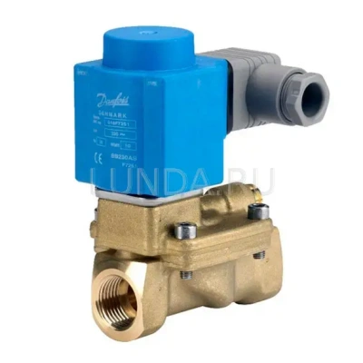 Клапан соленоидный EV220B 15-50 с сервоприводом, с катушкой, Danfoss В Краснокамске