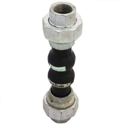 Компенсатор резиновый Tecofi DI 7140N  Ду15-50 Ру16, муфтовый В Краснокамске