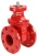 Задвижка шиберная дн.ру GGG40-SS304-NBR-2W-ISO Ру10 с голым штоком и невыдвижным шпинделем В Краснокамске